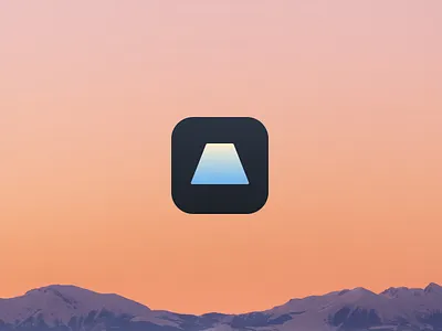 Beta app branding icon identity logo ui ux