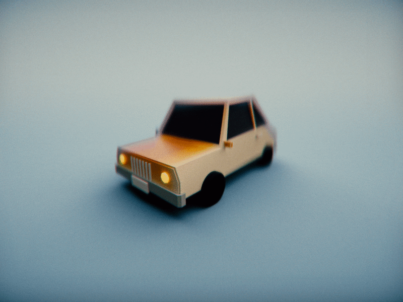 CAR without speed limit after affects animation art car design illustration lowpoly lowpolyart motion speed vector