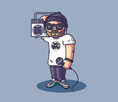 Simon says character hip hop music rappers