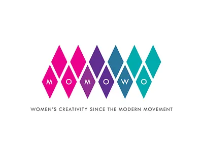 MoMoWo branding design flat icon illustration logo vector