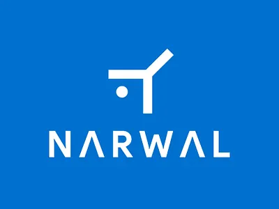 Visual Branding for an IT company Narwal abstract logo best branding best logo code logo fish logo it logo logodesign minimal minimal abstract narwhale simple logo