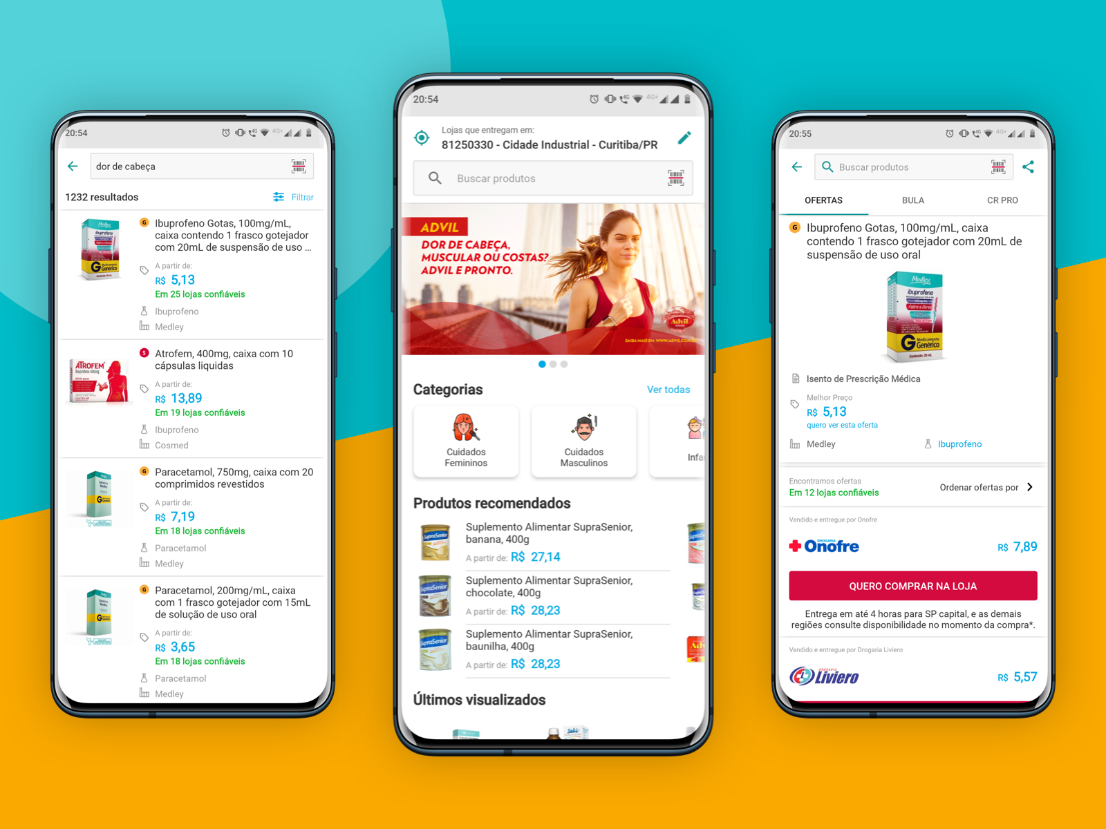 Example of Consulta Remédios - APP
