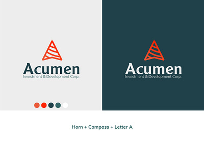 Daily Logo #4. Logo Acumen brand branding businesslogo design identity identity mark symbol logo mark type typography