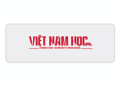 Logo " VIET NAM HOC" design graphic design illustration logodesign typography vector