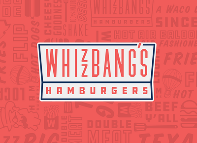 Whizzbangs brand food hamburger waco