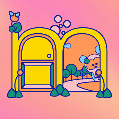 M for 36 Days of Type 2d 36days 36daysoftype aftereffects animator bellapark branding character graphic illustration lettering motiongraphics nyc type typography