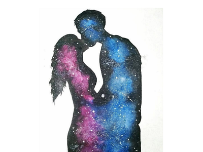 Couple❤ illustration couple watercolor