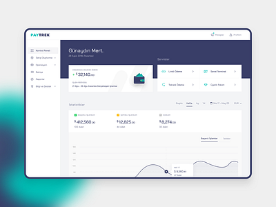 Payment system dashboard app card dashboard design graphic paytrek product table ui ux wallet