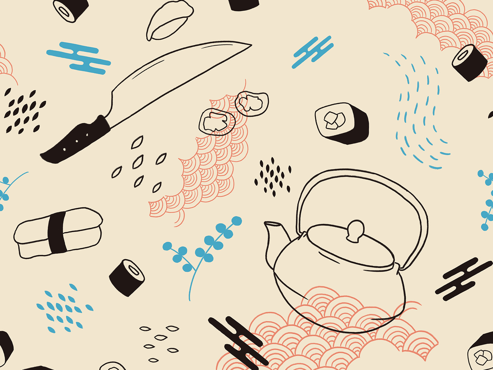 Example of Sushi pattern
