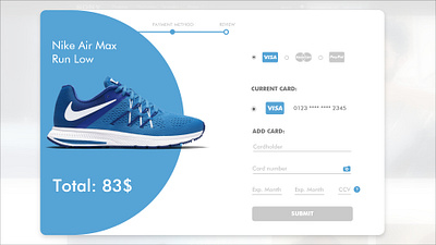 Credit Card Chekout dailyui dailyuichallenge ui uiux wedesign