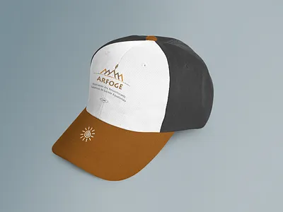 ARFOGE Logo & Hat design Mockup cap cap mockup hat hat design logo logo design print print design