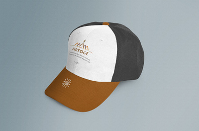 ARFOGE Logo & Hat design Mockup cap cap mockup hat hat design logo logo design print print design