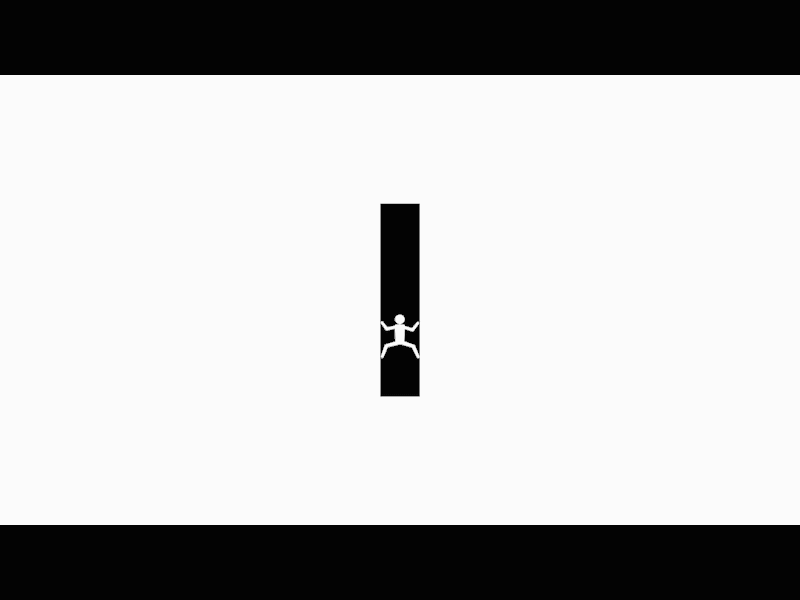 All about letter-I ae black daily 100 challenge dailyui design illustration letter motion motion design people typography white