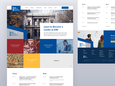 AIBI Higher Education college courses education ui ux