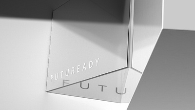F U T U R E A D Y #2 3d brand design branding c4d cinema 4d design illustration logo octane type typography vector