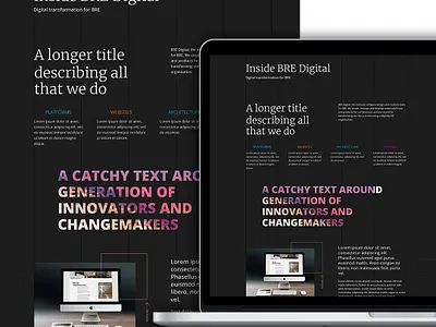 BRE Digital webdesign website websitedesign