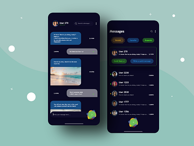 Chatting app app chatting app ios ui design ux design xd