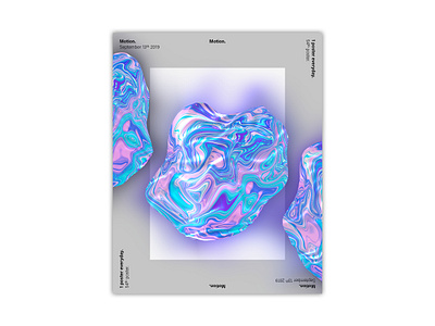 #54 — Motion. branding cover design design illustration magazine