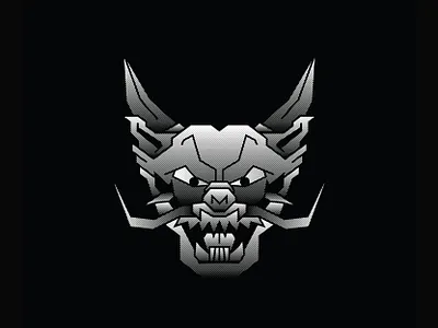 Dragon beer black and white branding gang halftone illustration michigan new holland peace vector