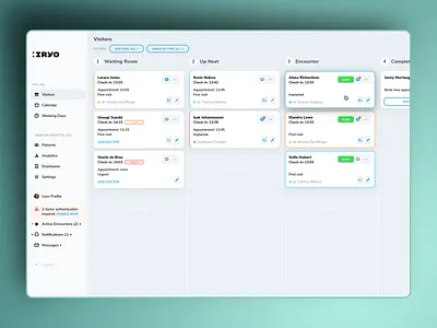 Healthcare Dashboard app dashboard design flat health ios medical ui ux