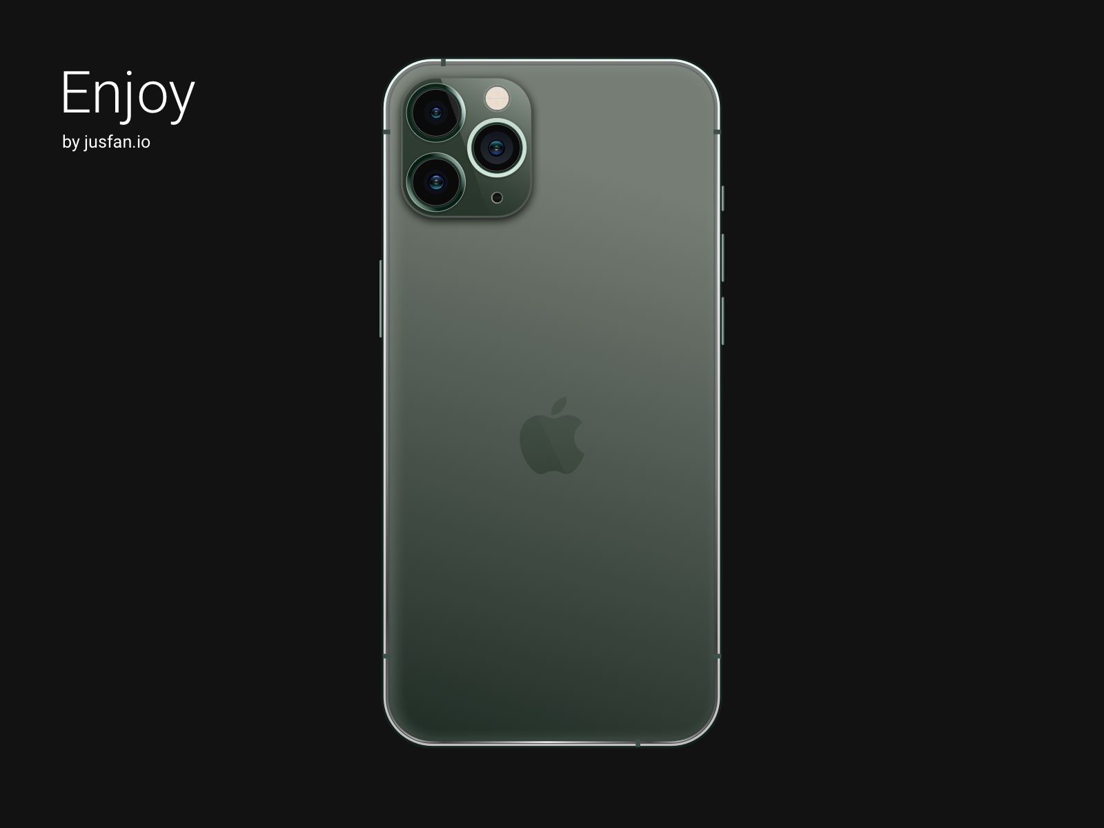 Example of Freebie iPhone 11 Pro Mockup - Sketch