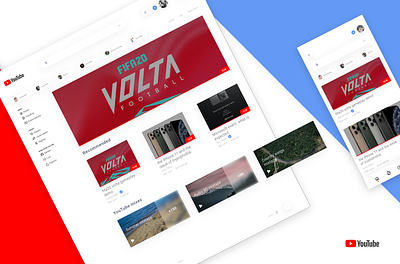 youtube redesign redesign web ui website concept youtube