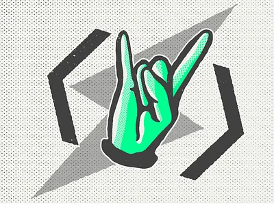 Friday Feelz brand identity branding custom type design drawing friday illustration illustrator logo rock typography