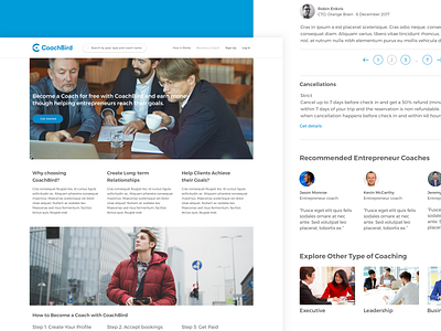 How to become a coach become a coach coach coachbird coaching design goals platform webdesign website