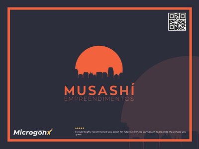 Musashi Empreendimentos branding business inspiration logodesign business logo design graphic design illustration logo minimal type typography vector web design