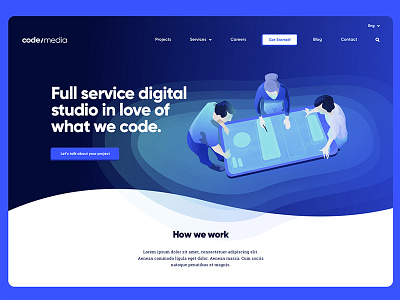 CODE Labs Website illustration ui ux web webdesign