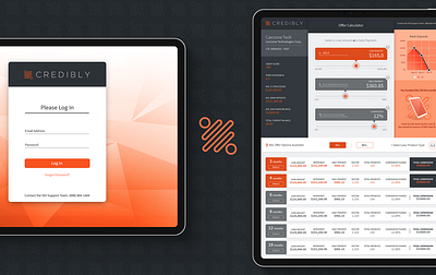 Credibly Loan Calculator app banking design fintech responsive ui ui design user interface user interface design ux ux design