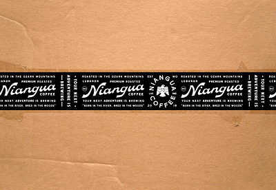 Niangua Packing Tape branding identity logo packaging packaging design tape