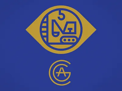 Club Kiddo - Construction Appreciation Guild badge branding club kiddo construction crest illustration kids logo t shirt tee vector