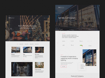 Tagra Lighting 2019! b2b business carousel corporate corporate design designer home page home page design home screen homepage homepage design inspiration layout live navigation news photography ux uxui web