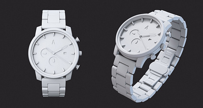 Abaco Zero CGI Gray 3d 3d art 3dmodel 3dmodelling advertising product render product rendering render rendering wristwatch