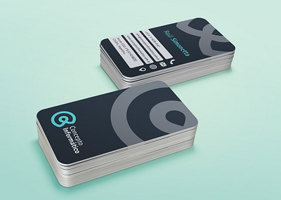 IT Company ―Business Cards brand identity branding business card graphic design it logo stationery