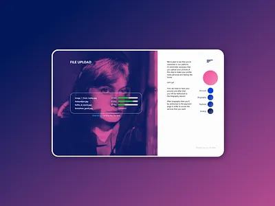 File Upload - DailyUI 031 app dailyui design interface uidesign userinterface