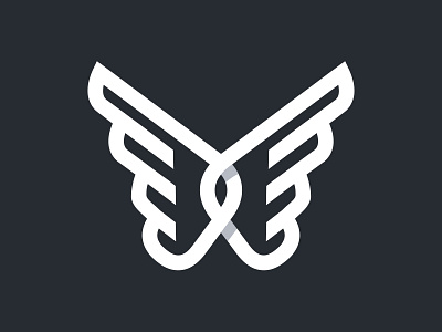 Wings Logo Concept logo logomark