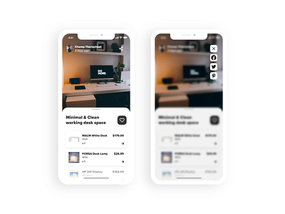 Social Share - Daily UI #010 100daychallenge app app design daily ui dailyui dailyuichallenge design social social app social media social share ui ui design