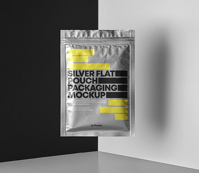 Free Flat Psd Pouch Packaging Mockup pouch mockup