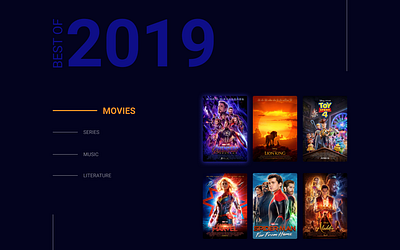 Daily UI | Challenge #63 | Best of 2019 V2 2019 63 bestof bestof2019 challenge daily dailyui ui