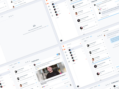 Agorapulse — New Inbox ✨ 8px agorapulse clean clean design crm interface product saas social media ui ux