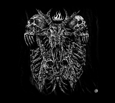 Available artwork band merch clothing design dark art dark artist dark illustration design horror horror art horror artwork horror design horror illustration horror skull illustration macabre merch design skull skull art t shirt design tee design