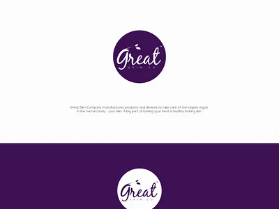 Great Skin Co. branding cosmetic cosmetic packaging cosmetology design icon illustration logo skincare skinny skins typography