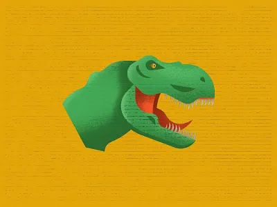 T-Rex Vibes dinosaur icon monster reptile t rex trex tyrannosaur