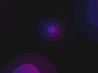 Gradient Blobs design illustration