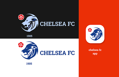 chelsea fc logo app challenge chelsea fc color dailylogochallenge dailyui fifa flat flatdesign football logo soccer theme uefa ui ux xddailychallenge