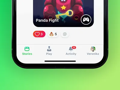 New icons and navigation activity app badge chat gaming icons messenger notifications play simple social network stories unread