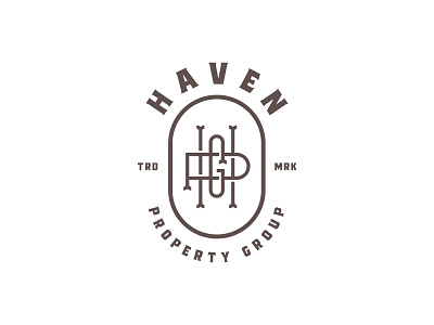 Haven Property Group haven logo monogram monogram logo property management