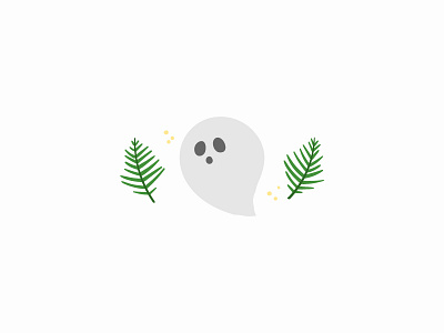 Boo! autumn boo fall ghost halloween design illustration monster seasonal spooky